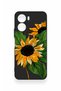 Vivo Y16 Compatible Sunflower Patterned Silicone Case - 2