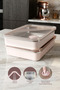 2-Piece Stainless Steel Vacuum Storage Container, Oven and Cake Container 3 Lt Food Container Lunch Box