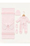 Butterfly Pattern Baby Girl Blanket Jumpsuit Set