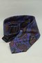 Magenta Shawl Pattern Italian Silk Tie İk2526 - 5