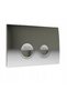 Geberit push delta21 crom duofix basic up100 - 4