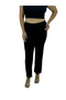 Plus Size Lycra Elastic Waist Embroidery Detailed Piped Leg Slim Viscose Women's Leggings Trousers - 8
