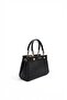 Black - Women's Handbag with Black Logo Sp1293 - 2