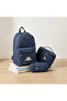 Logo Print 3-Piece School Backpack Set for Kids 8-13 Years with Pencil Pouch and Lunch Bag