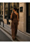 Women's Asymmetric One-Shoulder Detailed Wide-Leg Suit - 2