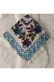 Handmade Needlework Writing, Scarf, Yemeni, Mevlit Cover, Head Cover, 4 Sides Embroidered, 100*100cm - 6