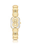 Oval Case Women's Wristwatch Gold Color Pl-1596B1X - 4
