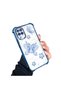Samsung Galaxy A12/M12 Compatible Transparent Back Four Corners Reinforced Impact Protection Silicone Case - 2