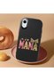 Black Silicone Case with Shock-Absorbing Camera Protections Compatible with iPhone Xr - 2