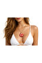 Pink Pectim Steel Chain Necklace