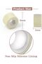 500Pcs 4mm Silicone Lined Micro Ring Beads for Hair Extensions 5Colors Apply - 3