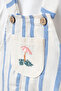 Baby Boy 100% Cotton Linen Buttoned Badi Gift Set 2-Piece Slopet Baby Set - 3