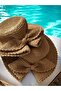 Hand-Knitted Paper Rope Straw Model Summer Hat - 2