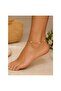Gold Color Daisy Women's Anklet