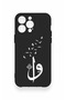 iPhone 13 Pro Max Compatible Elif Vav Patterned Silicone Case - 3
