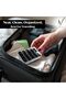74 PCS Black Hair Mini Elastic Rubber Set for Pony with Mini Claw Clips with Travel Storage Box - 7