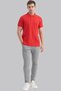 Men's Slim Fit 100% Cotton Pique Polo Collar T-Shirt Basic Short Sleeve Casual T-Shirt - 5