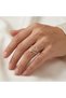 Pink Marquise Stone Adjustable Women's Ring – Elegant Ring with Zircon Stone - 4