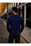 Men's Premium Basic Crew Neck Knitwear Sweater Slim Fit Soft Textured Casual Winter - 4