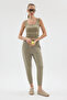 Women's High Waist Scuba Jogger Sweatpants