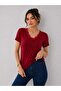Sashaa Women's 3-Pack V-Neck Lace Viscose Body Blouse - 4