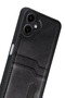 Aconcept Galaxy A07 4g Sara Leather Case with Business Card Holder (64504) - Black - 3