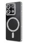 Aconcept Redmi Note 13 Pro 4g Joke Simli Magneticsafe Case (70933) - Silver - 3