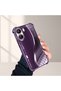 Xiaomi Redmi 13C Compatible Transparent Back Four-Corner Reinforced Impact Protection Silicone Case - 4