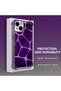 iPhone 14 Compatible Transparent Back Panel Four-Corner Reinforced Impact Protection Glossy Edge Silicone Case - 3