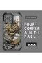 iPhone 14 Pro Max Compatible Transparent Back Four Corners Reinforced Impact Protection Silicone Case