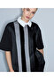 Kumaş mix colorblock sweatshirt