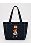Denim Story Tote Bag