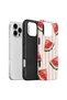 iPhone 16 Pro Vorian Double Layer Case Watermelon Blush Stripe - 3