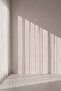 White Mesh Knitted 1/3 Dense Pleated Square Pattern Tulle Curtain – Modern and Minimalist Living Room & Room Tulle - 4