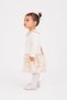 Baby Girl Floral Patterned Muslin Knitwear Set 3028 - 2