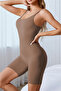 Women's High-Waisted Black Bodysuit – Seamless, Tummy Control, 360 °   Flexible, Soft & Comfortable, No Padding |   G - 5