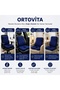 New Generation Visco Orthopedic Ergonomic Spine Health Protection Seat Cushion and Backrest Set of 2 - 2
