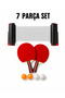 7-Piece Professional Table Tennis Set – Automatic Pop-Up Table Tennis Net, 2 Rackets, 4 Balls - 5