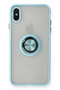 Aconcept iPhone X Case Montreal Silicone Cover with Ring - (14639) Ice Mi
