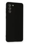 Aconcept Galaxy S21 Plus Case Nano Inside Velvet Silicone (11807) - Black - 2