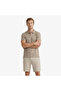 Men's Beige Regular Fit Polo Neck T-Shirt