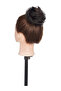 Bun Extensions - Human Hair Elastic Donut Chignon Bun Topknot Costume Hairpiece Ponytail - 46g - 4
