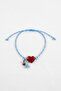 Murano Red Glass Heart Macrome Bracelet - 4