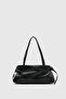 Baggy Bowknot Baguette Bag Black