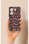 Tecno Camon 20 Pro Compatible Mini Pink Flower Pattern Silicone Case