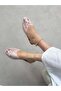 Pink Lace (Gloria) Women's Ballerinas with Ankle Tie - 5