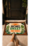 Home Sweet Home Retro Patterned Door Mat 70X45 cm Digital Printing Non-Slip Base - 3