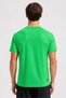 Men Sportswear Fit Short Sleeve Running T-Shirt, Green - 2