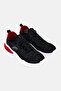 Men Air Cushioning Lace Up Training Shoes, Black - 4