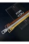 Women's Trouser Belt, Jacket Belt, Dress Belt, Shirt Belt with 3-Piece Rectangular Plated Buckle - 3
